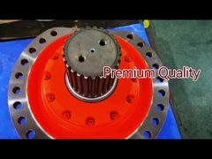 Poclain MS serisi Yüksek Dönerli Hidrolik Motor Kırmızı MS50 Düşük Hız