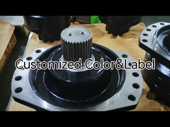 Sabit Çalışma Hidrolik Tahrik Motoru Siyah Poclain MS11 Yatay Yönlendirmeli Sondaj İçin