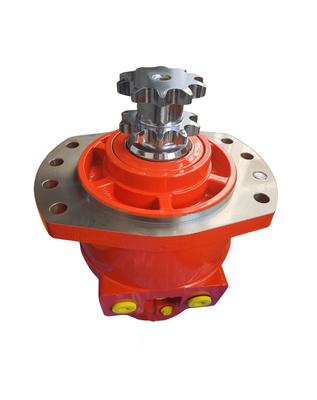 Ağır Görevli dökme demir hidrolik piston motor döngü 2950-5100 N.m 100-125 r/min işlemleri için nominal