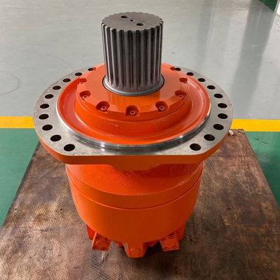 Özel Renk Poclain Hidrolik Motor 2343-3490 N.m Döner 0-150 R/min Hız