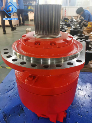 2950-5100 N.m. maksimum izin verilen torklu dökme demir hidrolik motor