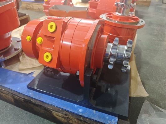 Ağır Güçlü dökme demir 100-125r / min Özel renk ile hidrolik piston motoru