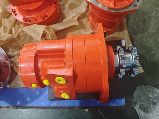 Ağır Güçlü dökme demir 100-125r / min Özel renk ile hidrolik piston motoru