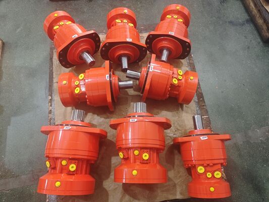 Hidrolik Yağ Hidrolik Piston Motoru Tek Çift Hız Mükemmel İnşaat Tarım Deniz Makineleri Uyumluluk