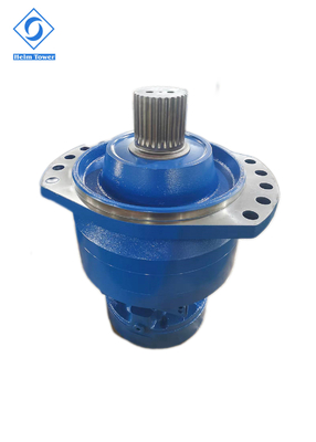 150 R / Min Poclain MS Serisi Mini Yol Başlığı İçin Hidrolik Tahrik Motoru MS18 MSE18