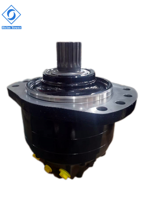 Siyah 0-150 R/min Poclain MS Serisi Hidrolojik Motor Hız Kontrolü